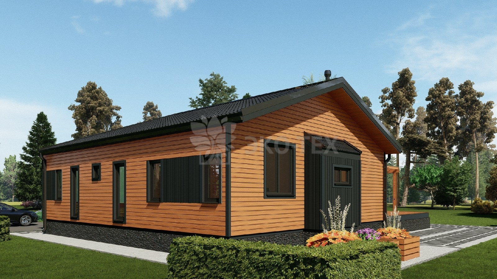 Каркасный дом Манго