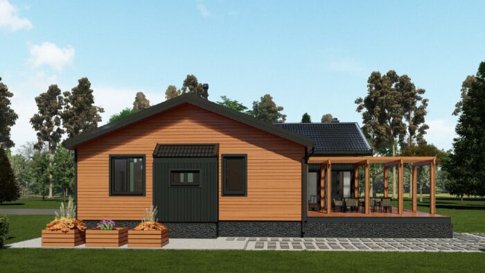 Каркасный дом Манго