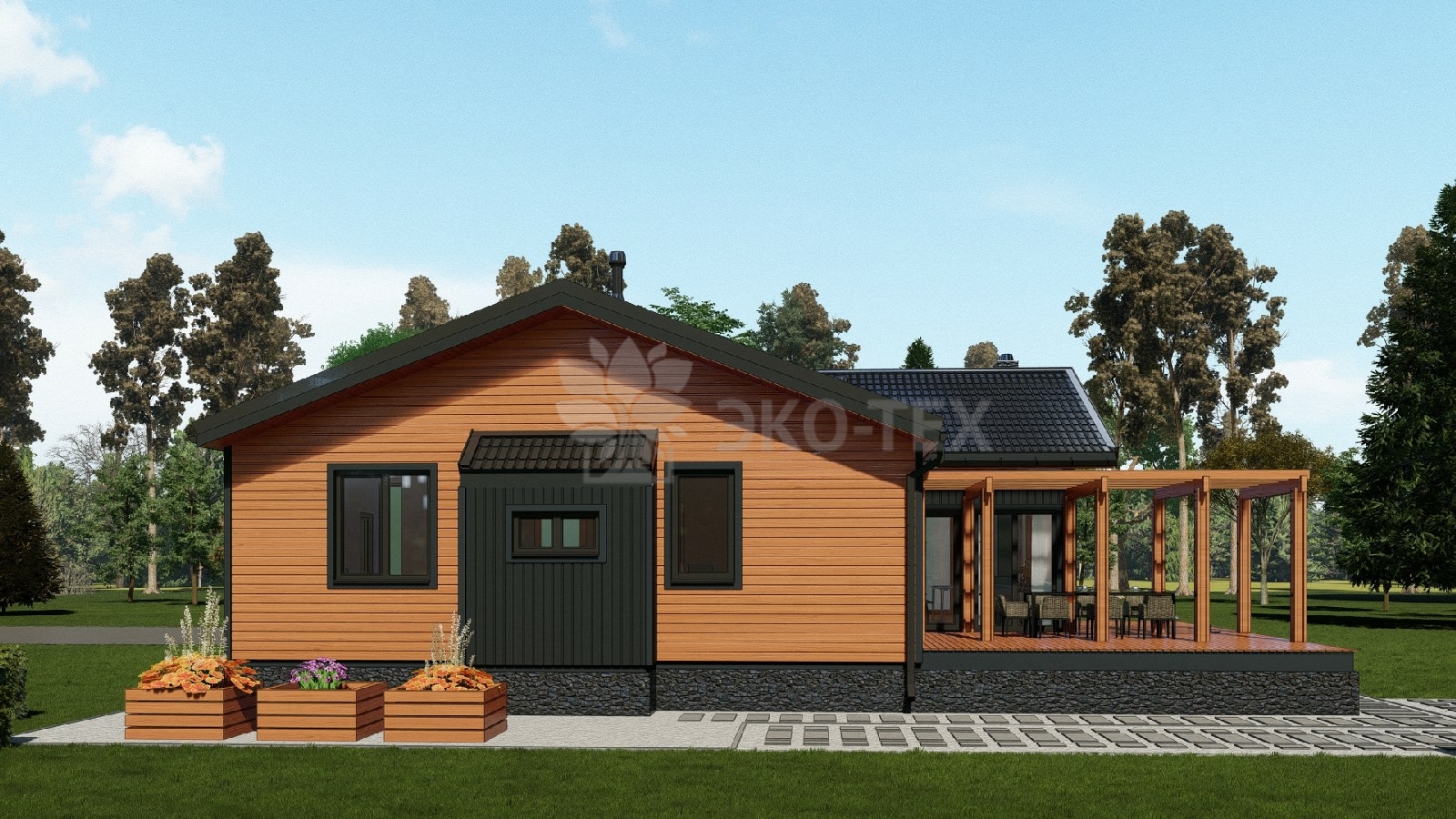 Каркасный дом Манго