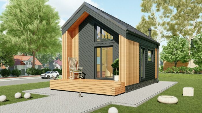 Каркасный дом Незабудка