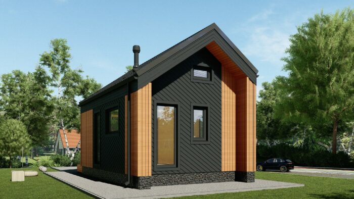 Каркасный дом Незабудка