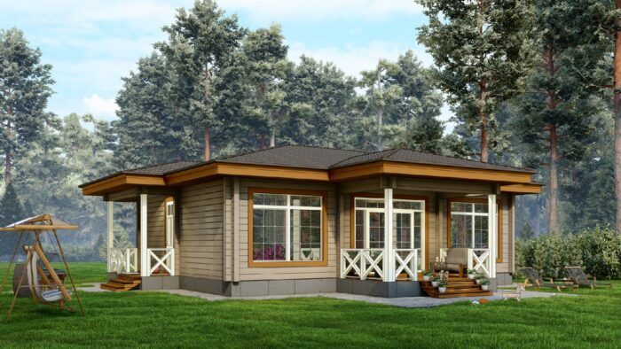 Дом из клееного бруса Красногорск