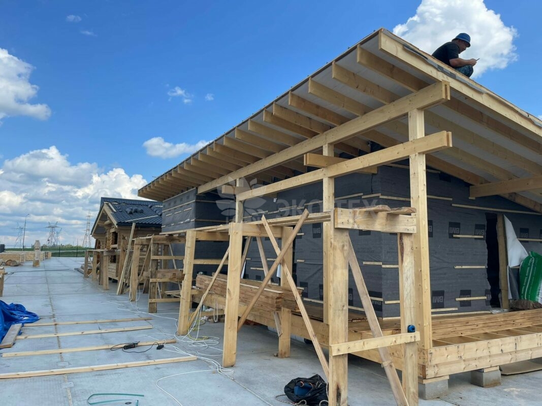 Строительство новой выставочной площадки Экотехстрой