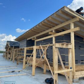 Строительство новой выставочной площадки Экотехстрой