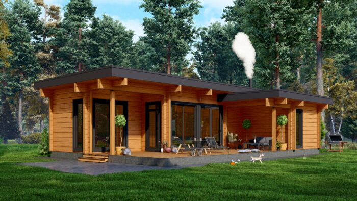 Баня из клееного бруса Тучково