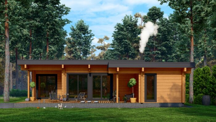 Баня из клееного бруса Тучково