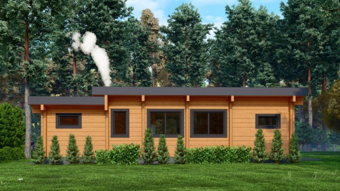 Баня из клееного бруса Тучково