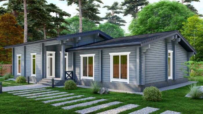 Дом из клееного бруса Борисово