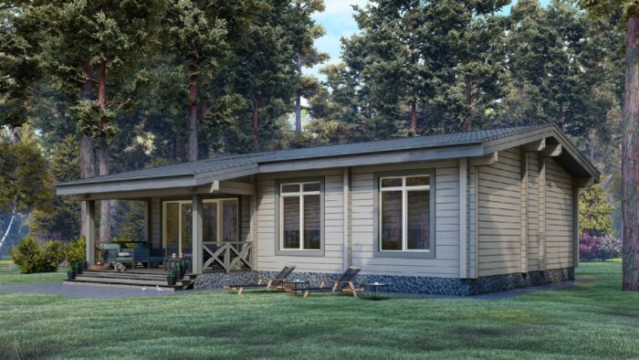 Дом из клееного бруса Казань