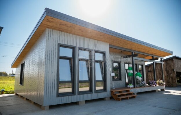 выставочная площадка деревянных домов Экотехстрой в Наро-Фоминске