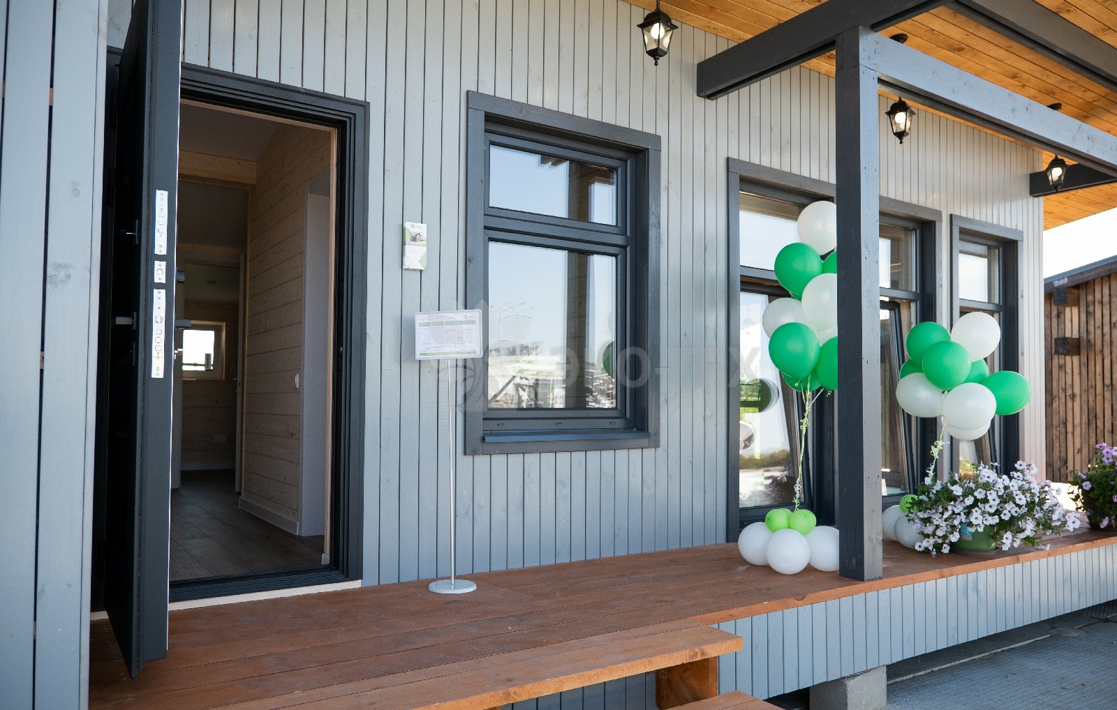 выставочная площадка деревянных домов Экотехстрой в Наро-Фоминске