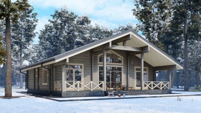 Дом из клееного бруса Боровск