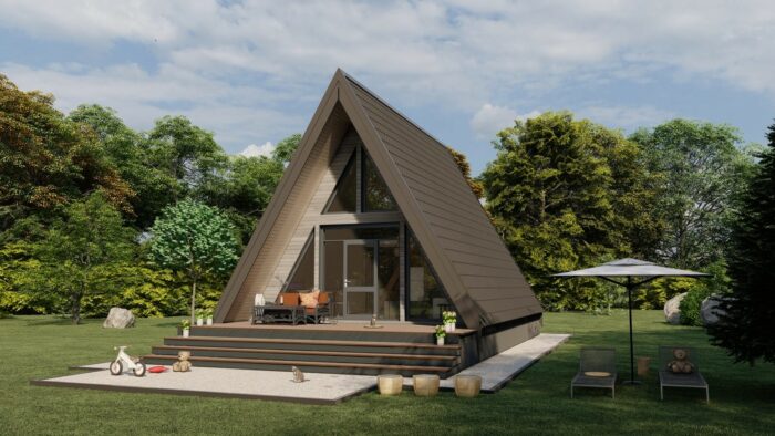 Каркасный дом Кипарис