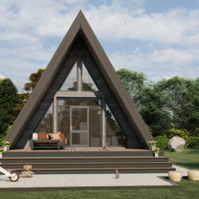 Каркасный дом Кипарис