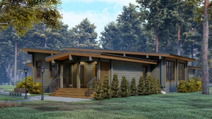 Дом из клееного бруса Климовск