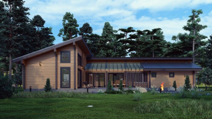 Дом из клееного бруса Коломенское