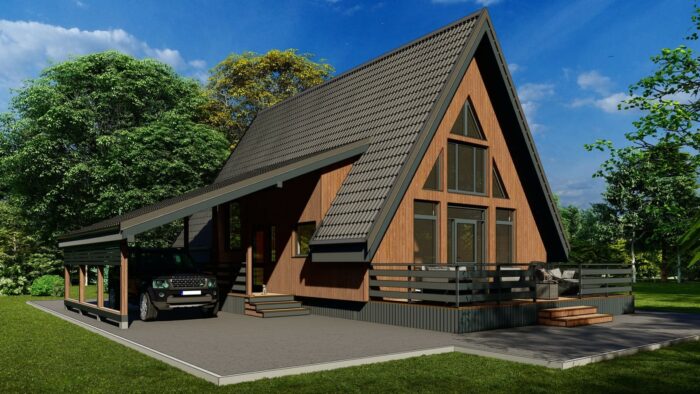 Каркасный дом Пихта