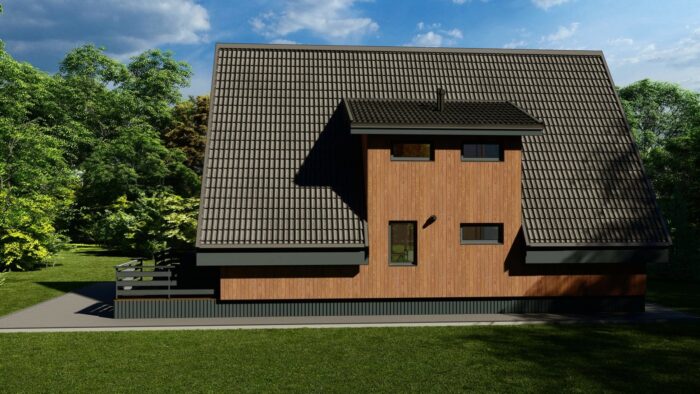 Каркасный дом Пихта