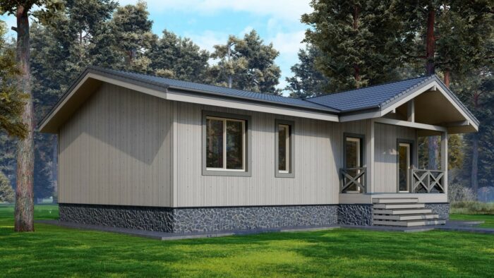 Каркасный дом Декабрист