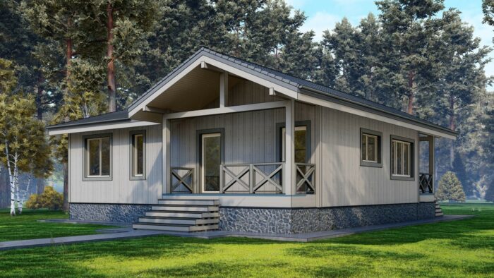 Каркасный дом Декабрист