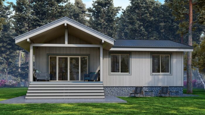 Каркасный дом Декабрист