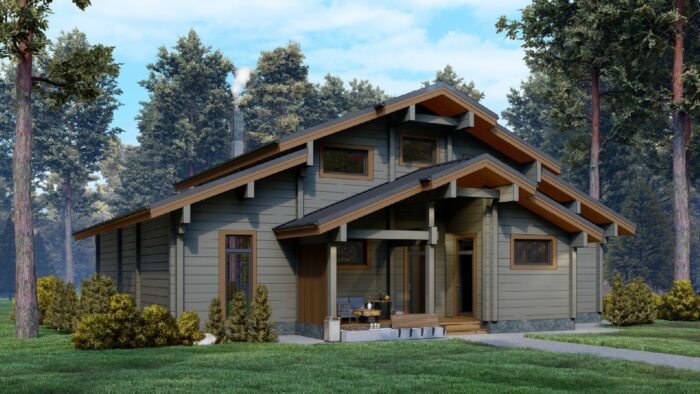 Дом из клееного бруса Хабаровск