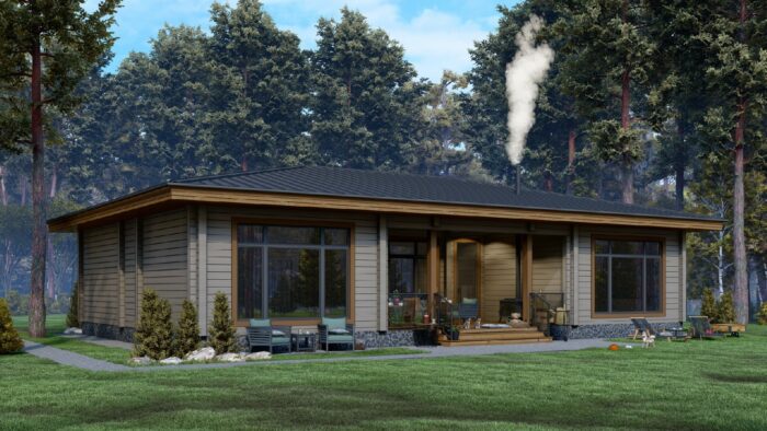 Дом из клееного бруса Хотьково