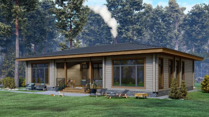 Дом из клееного бруса Хотьково