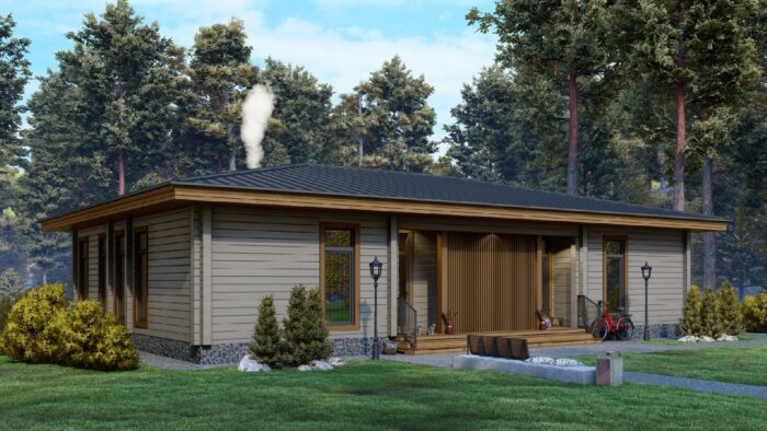 Дом из клееного бруса Хотьково