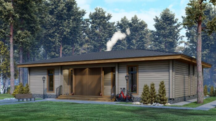 Дом из клееного бруса Хотьково