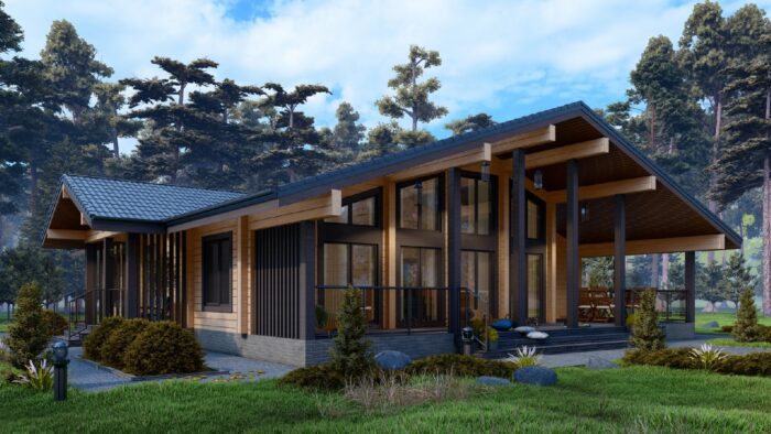 Дом клееный брус Озерск