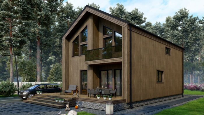 Каркасный дом Лотос