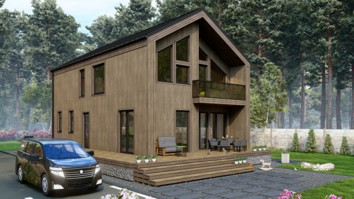 Каркасный дом Лотос