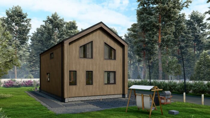 Каркасный дом Лотос