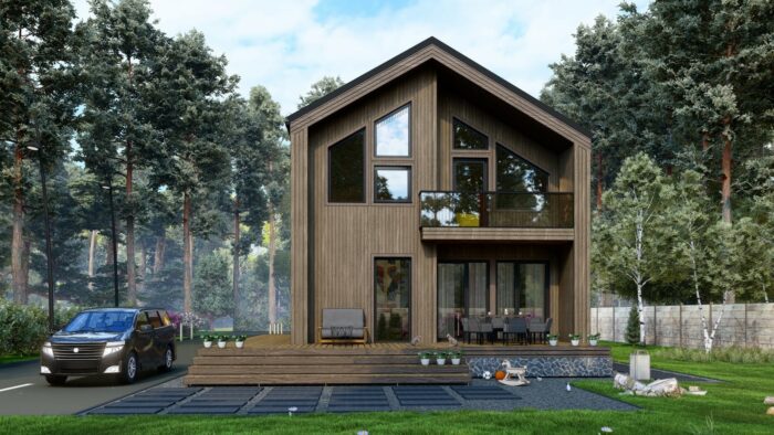 Каркасный дом Лотос