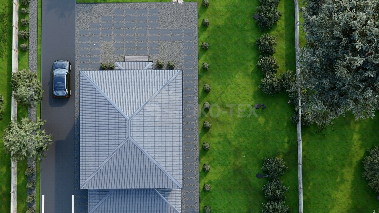 Каркасный дом Лаванда