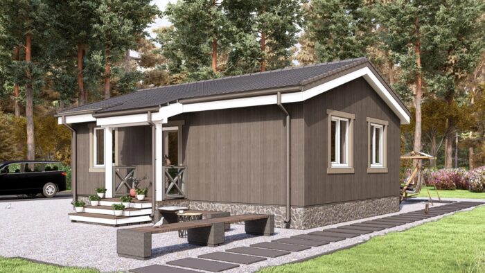 Каркасный дом Лютик