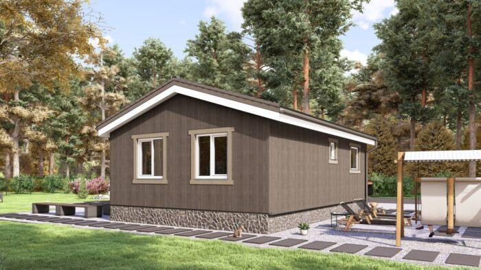 Каркасный дом Лютик