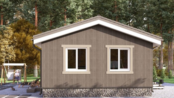 Каркасный дом Лютик