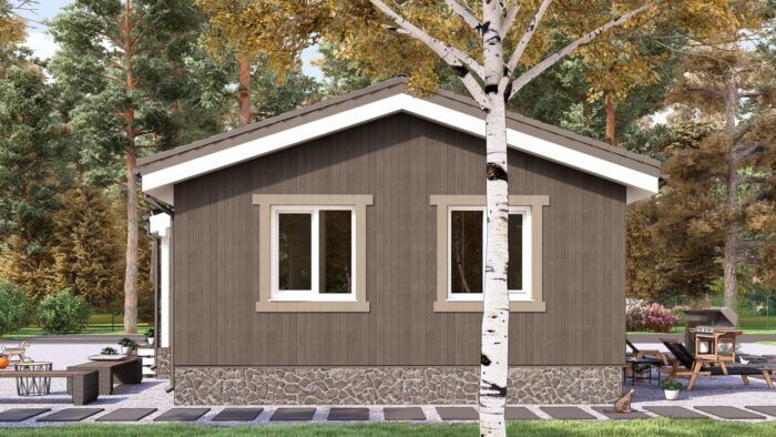 Каркасный дом Лютик