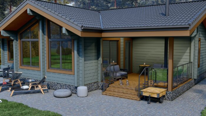 Дом клееный брус Селятино