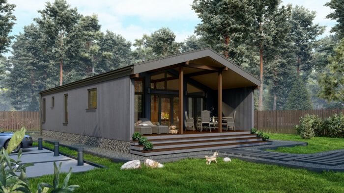 Каркасный дом Брусника