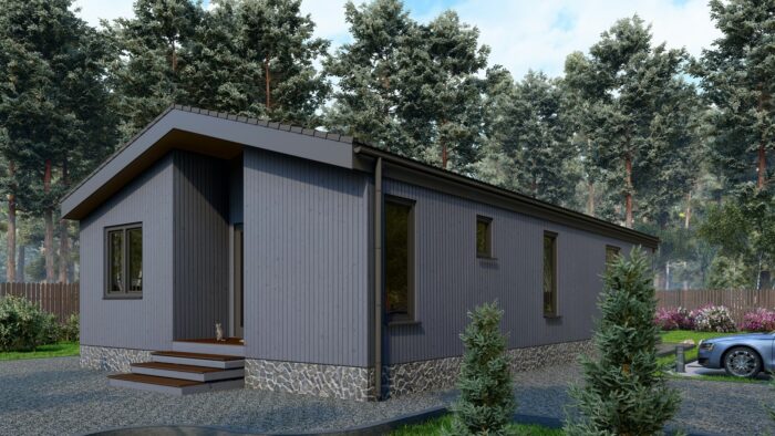 Каркасный дом Брусника