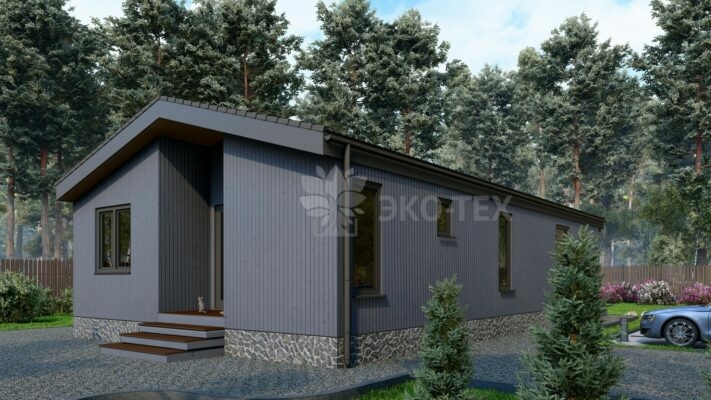 Каркасный дом Брусника