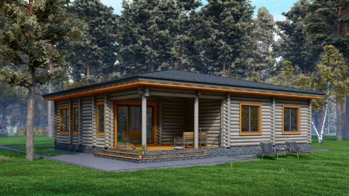 Дом из бревна Покров