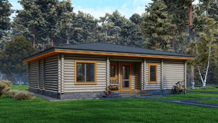 Дом из бревна Покров