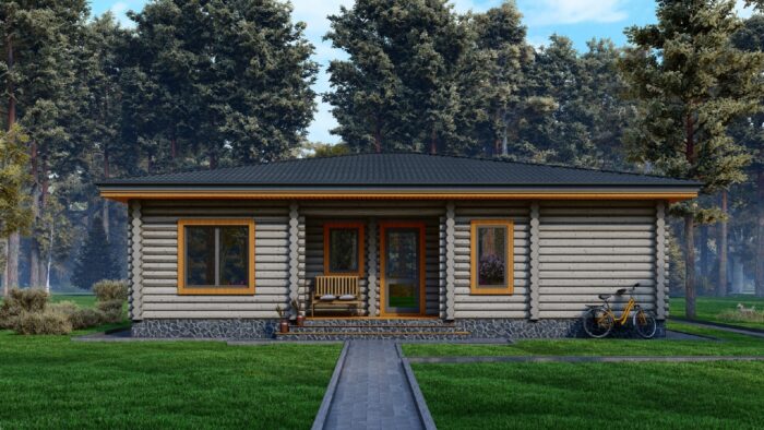 Дом из бревна Покров