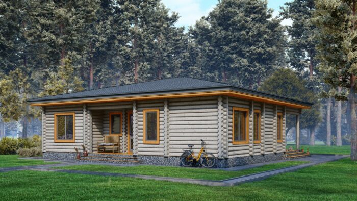 Дом из бревна Покров