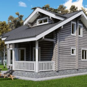 Дом из бревна Дзержинский