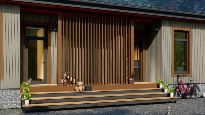 Каркасный дом Морошка